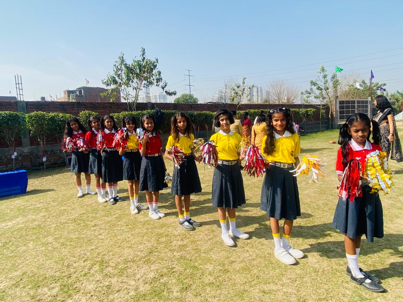 Sports activity at DUV International School