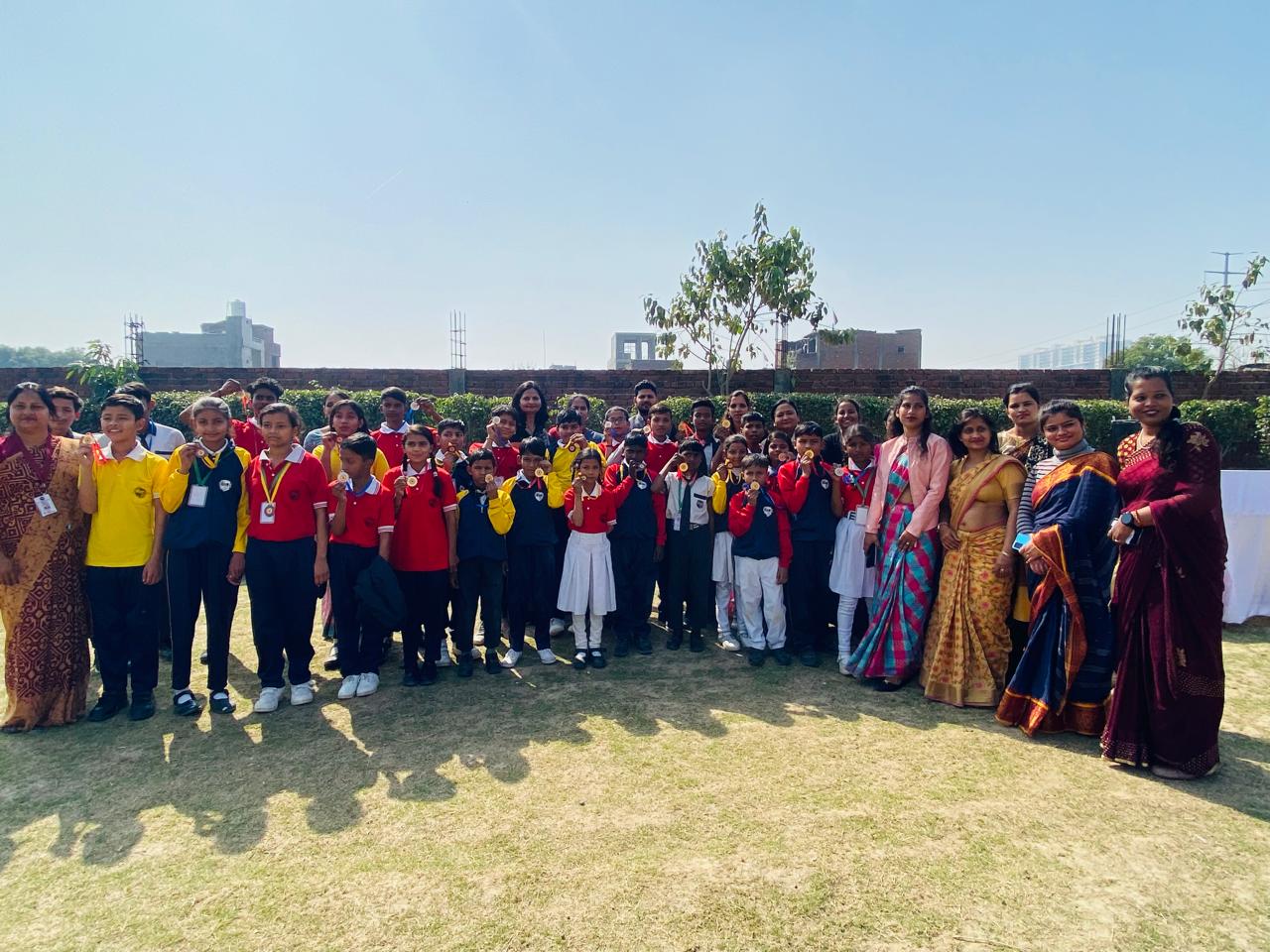 Sports activity at DUV International School